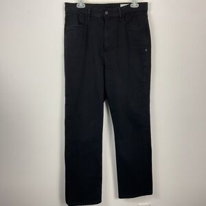 Imogene and Willie Sophie Black High Rise Straight Leg Jeans Size 30